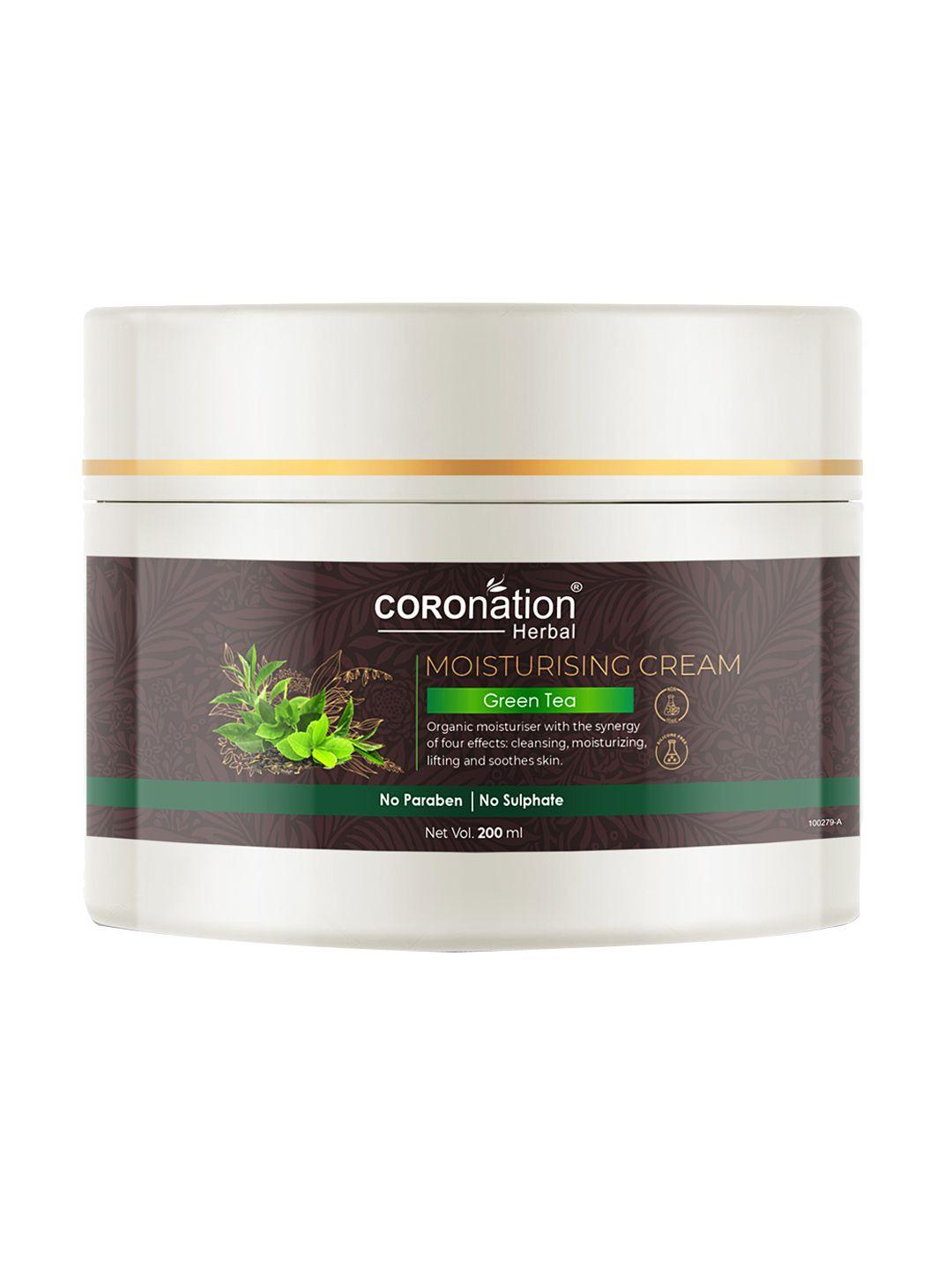 coronation herbal fuji matcha green tea moisturising cream 200 ml