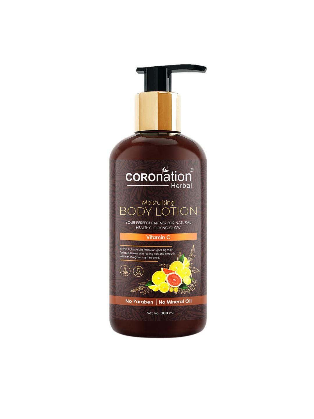 coronation herbal vitamin c moisturising body lotion - 300 ml