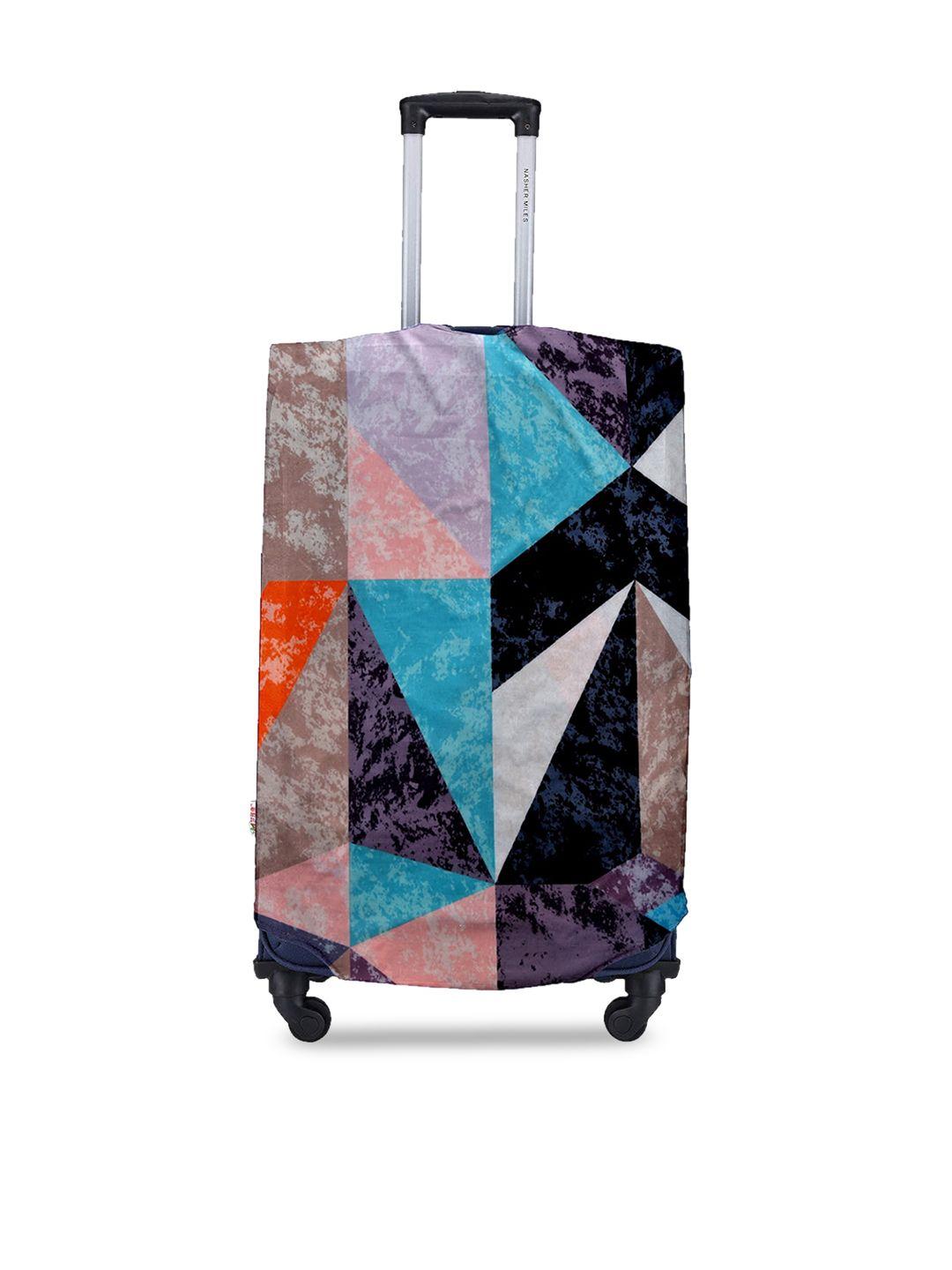 cortina multicoloured printed eco friendly 28 inch large protective luggage cover