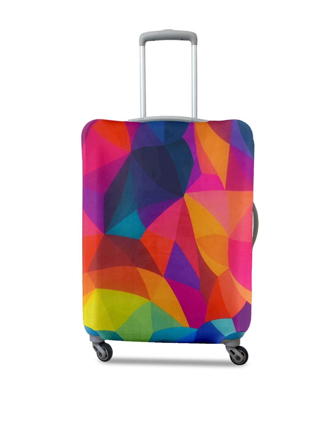 cortina multicoloured printed protective medium trolley bag cover