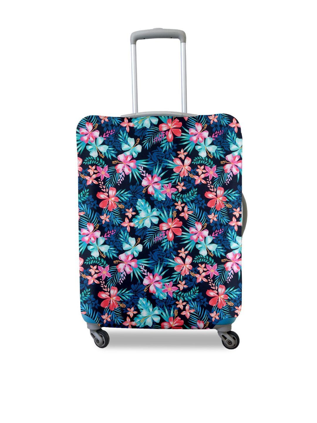 cortina multicoloured printed protective small trolley bag cover