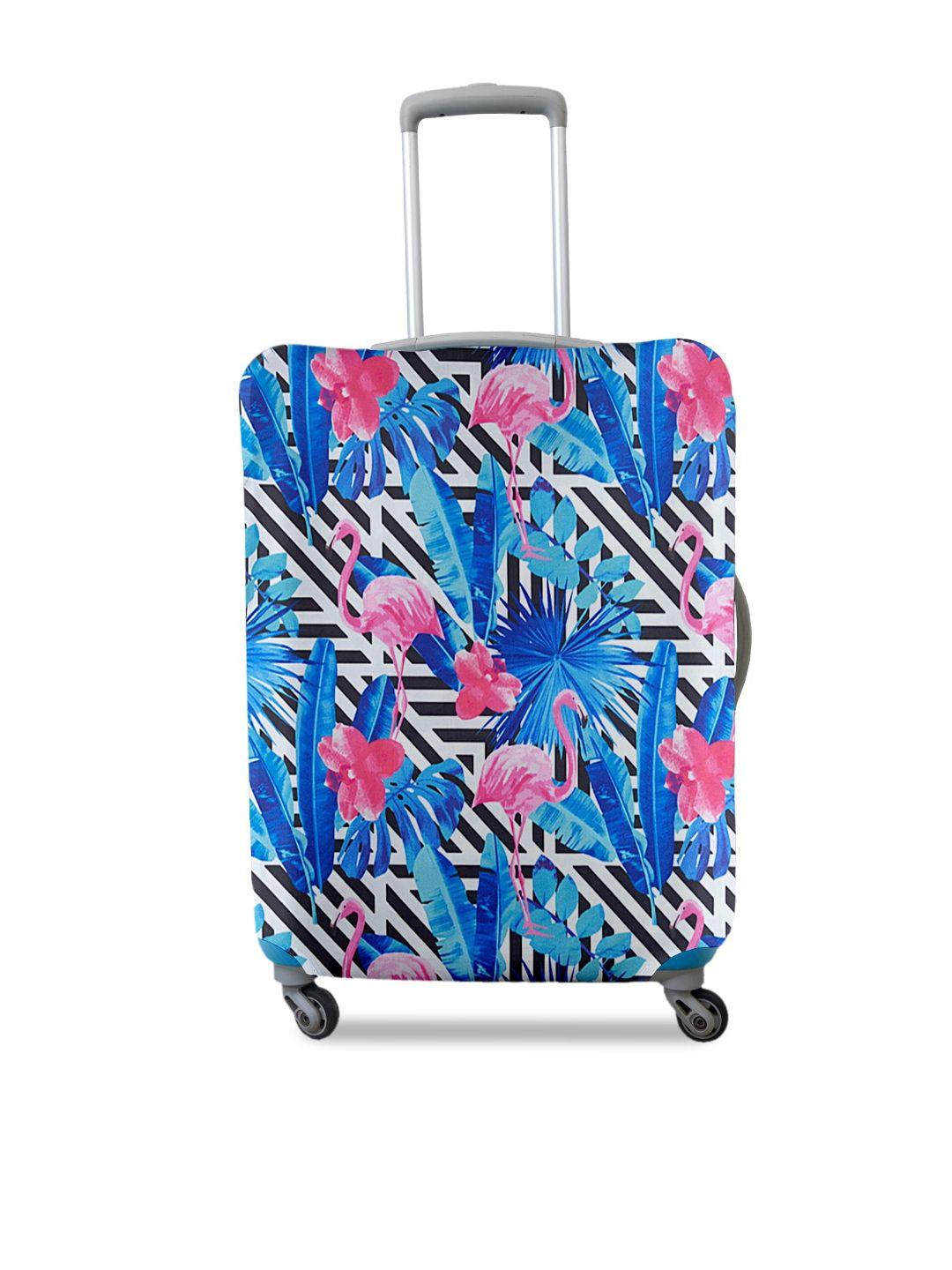 cortina multicoloured printed protective luggage cover