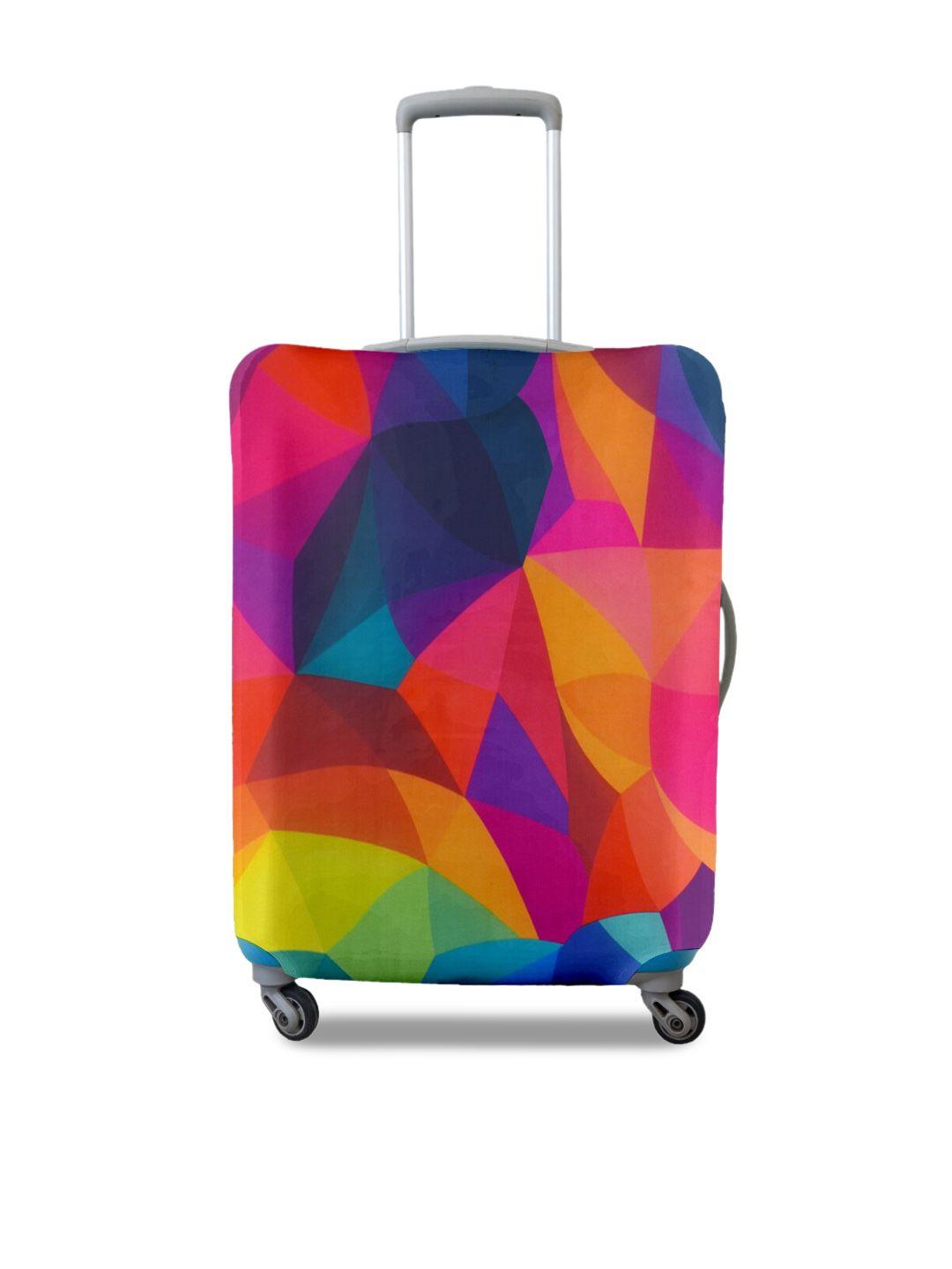 cortina multicoloured printed protective small trolley bag cover
