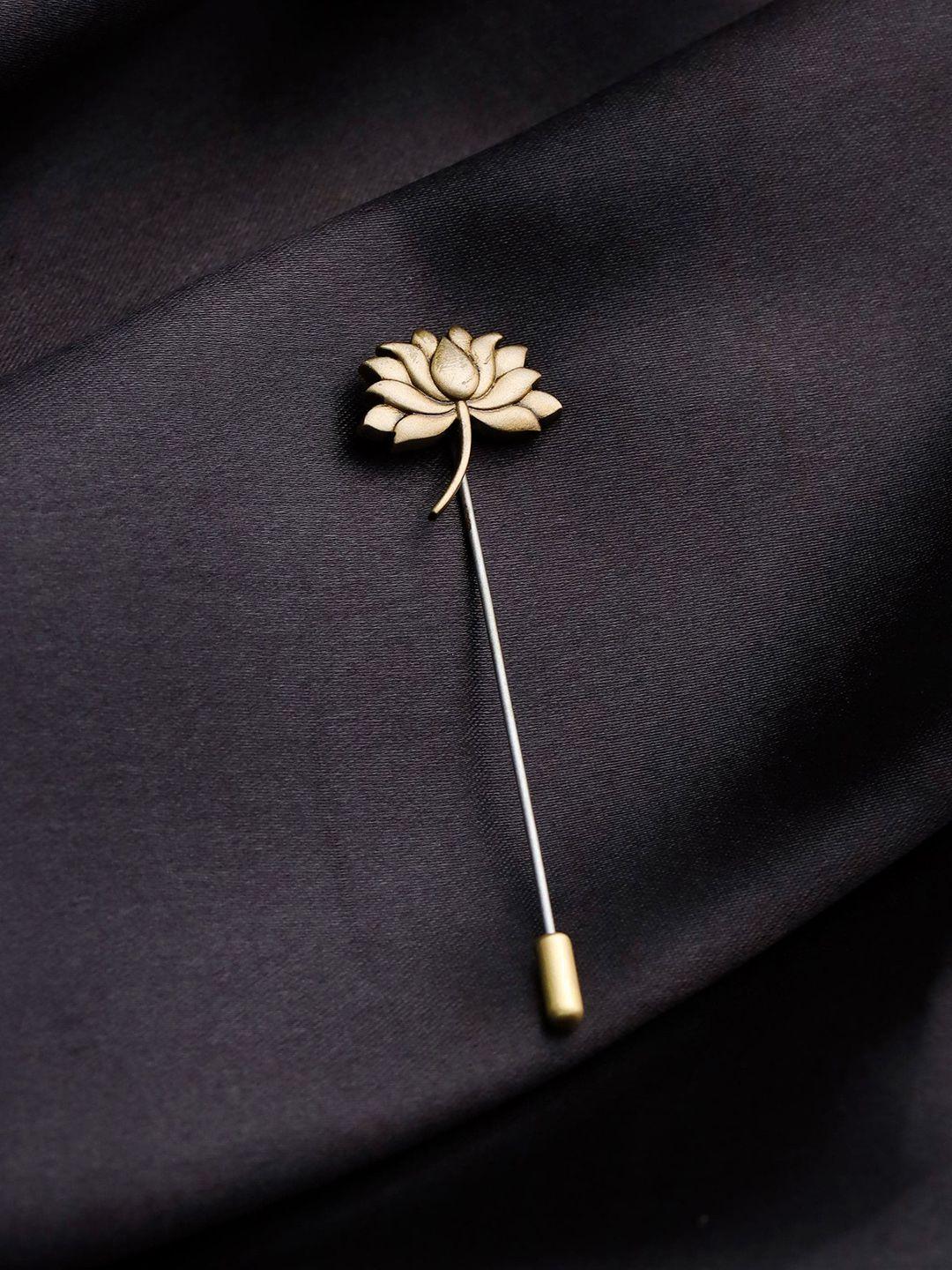 cosa nostraa men divine lotus lapel pin