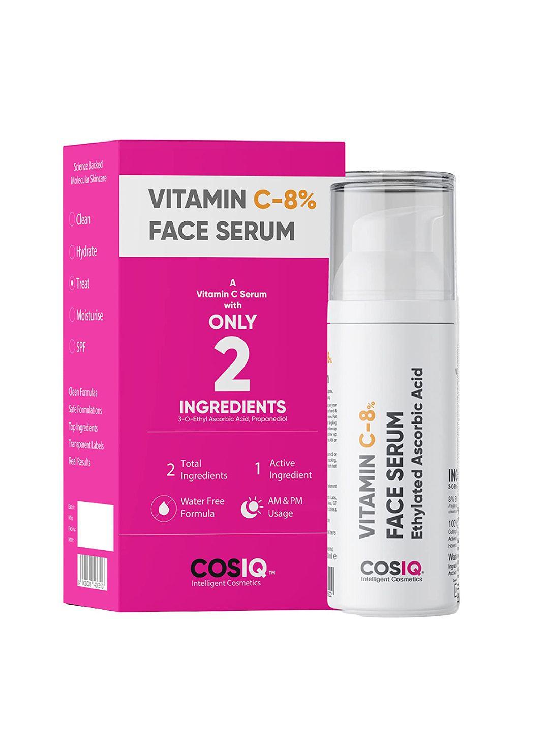 cosiq vitamin c-8% only 2 ingredients face serum 30 ml