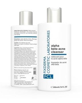 cosmetic laboratories alpha beta acne face cleanser