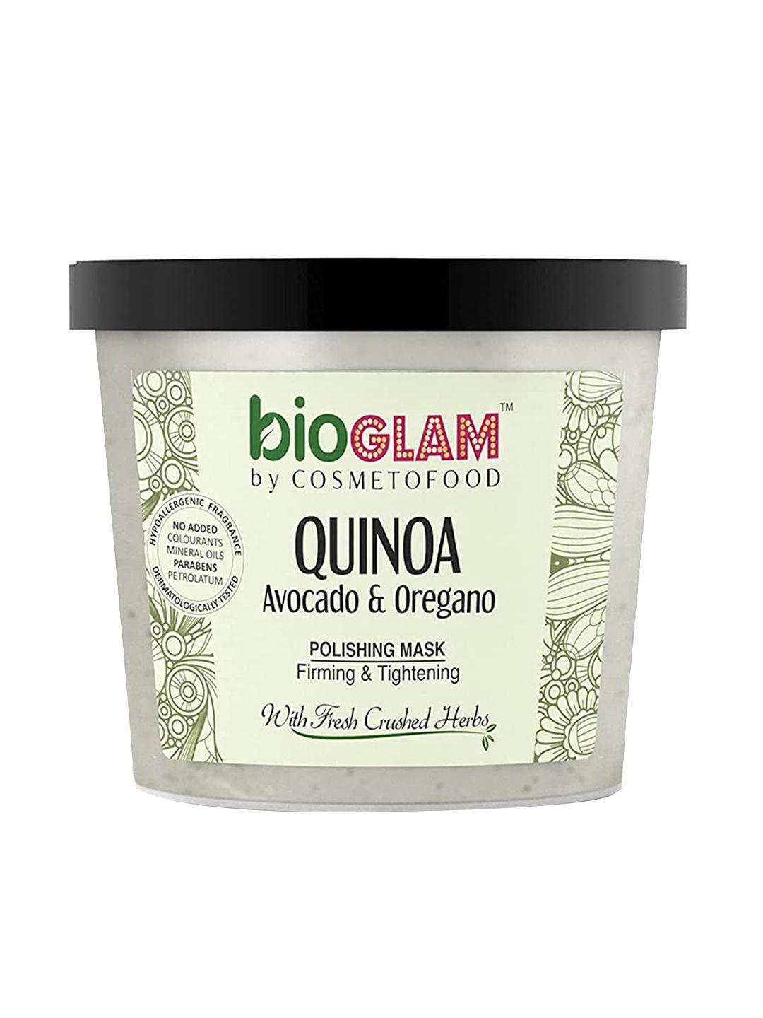 cosmetofood bioglam quinoa avocado & oregano polishing mask firming & tightening 100 ml