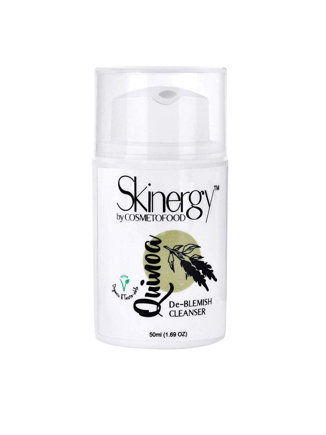 cosmetofood skinergy quinoa & papaya de-blemish face cleanser 50ml