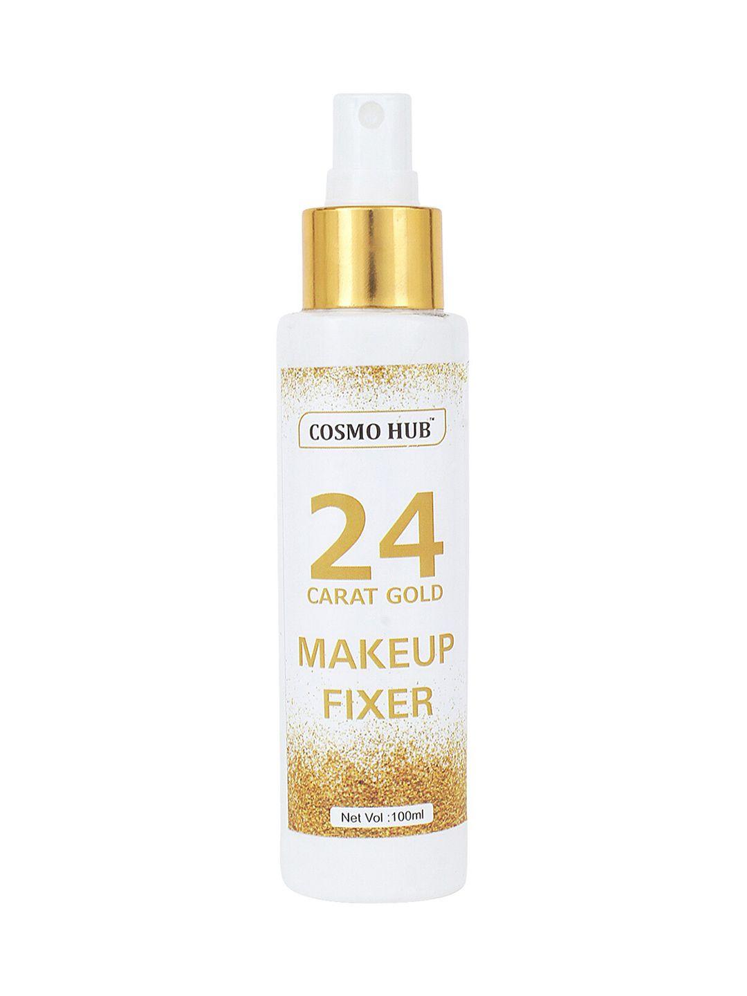 cosmo hub 24 carat gold makeup fixing spray - 100 ml