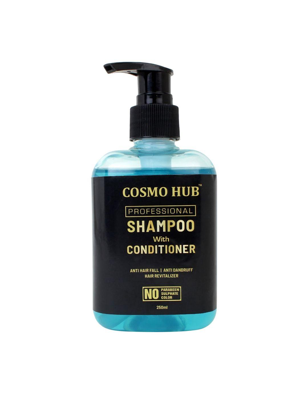 cosmo hub professional anti-hairfall & anti-dandruff shampoo with conditioner - 250ml