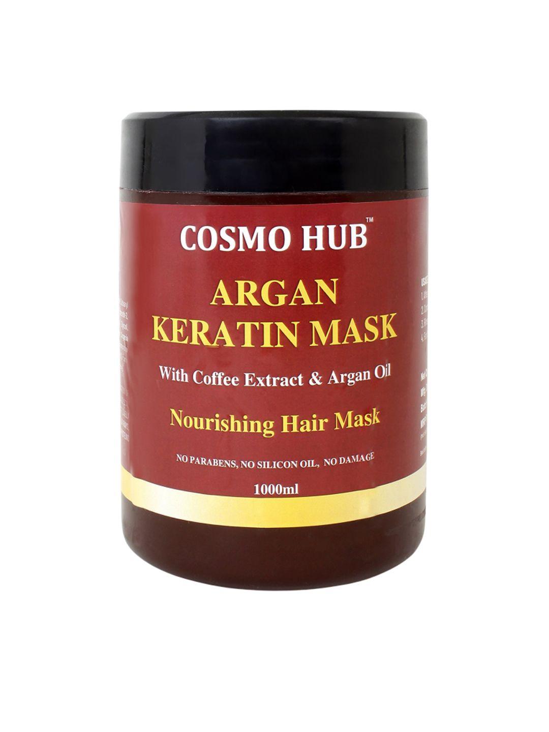 cosmo white hub argain & coffee keratin hair mask- 1000ml