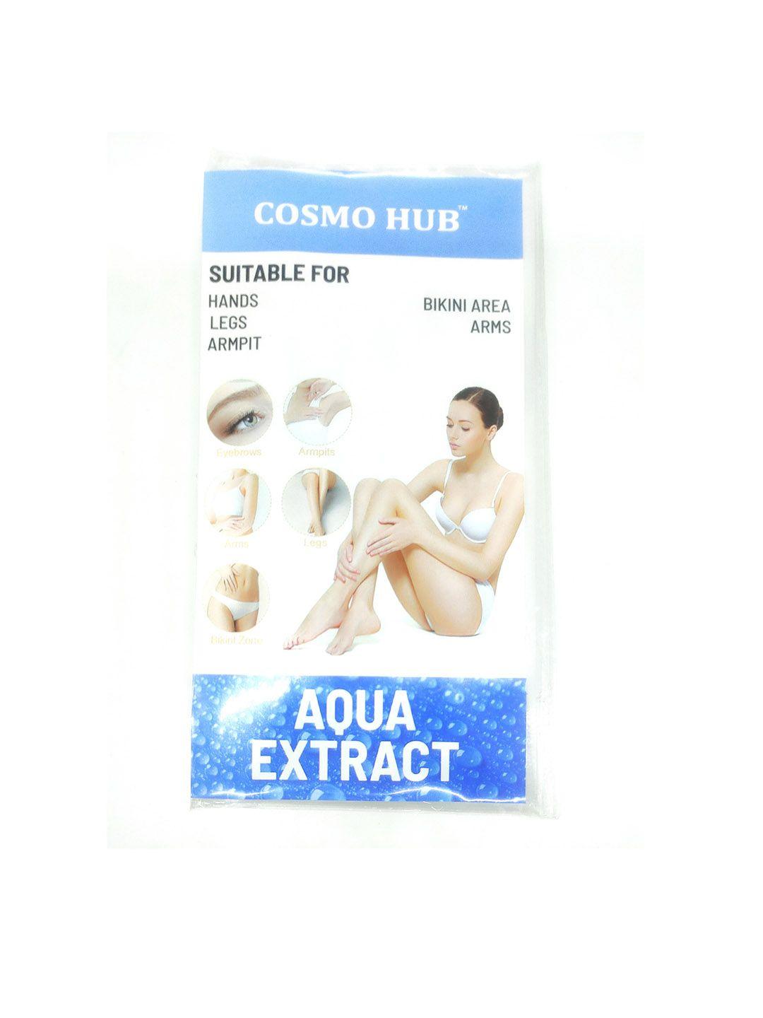 cosmo hub aqua wax strips - 20 strips