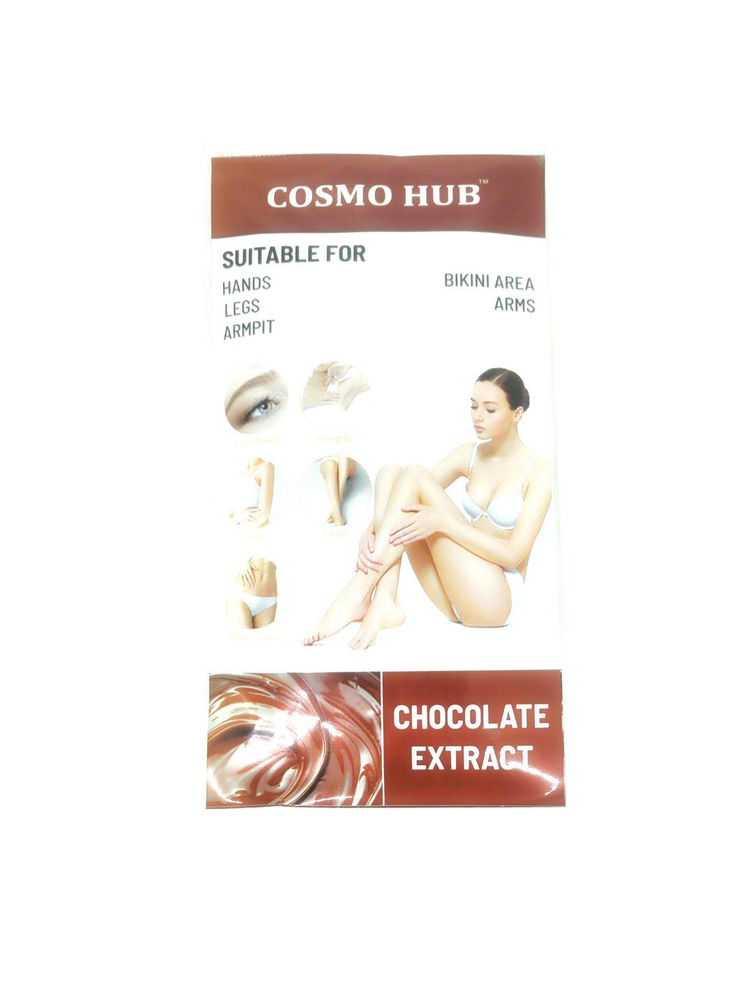 cosmo hub chocolate wax strips - 20 strips