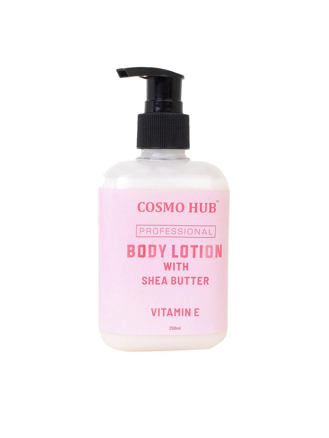 cosmo hub shea butter with vitamin-e body lotion