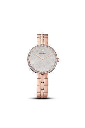 cosmopolitan 32 mm rose gold dial metal analogue watch for women - 5517803