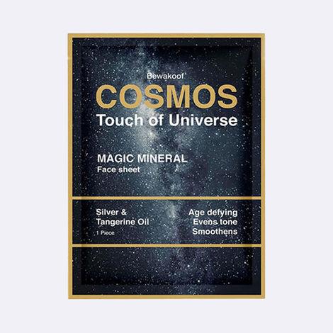 cosmos by bewakoof vitamin c rich face mask sheet powered by silver & tangerine oil -20 g