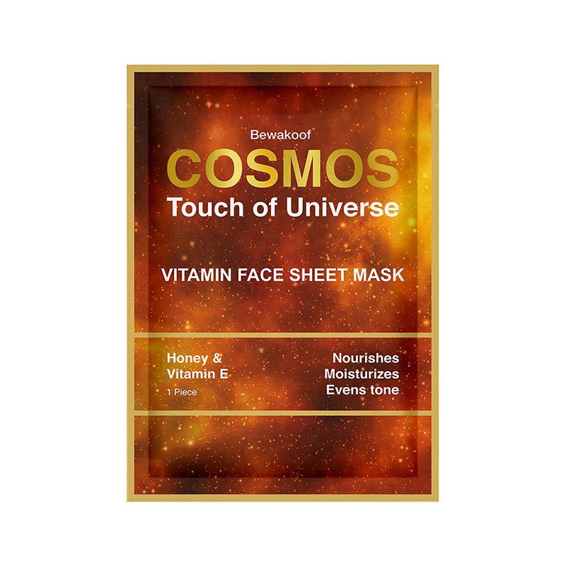 cosmos by bewakoof magic vitamin face sheet with honey & vitamin e
