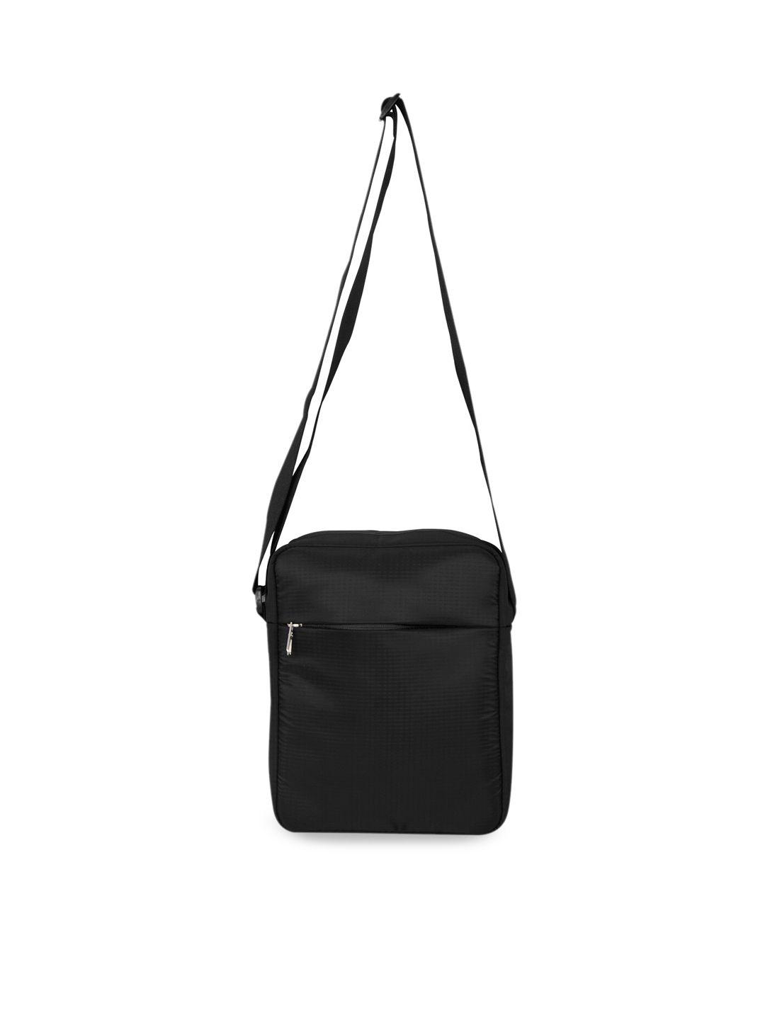 cosmus black structured shoulder bag