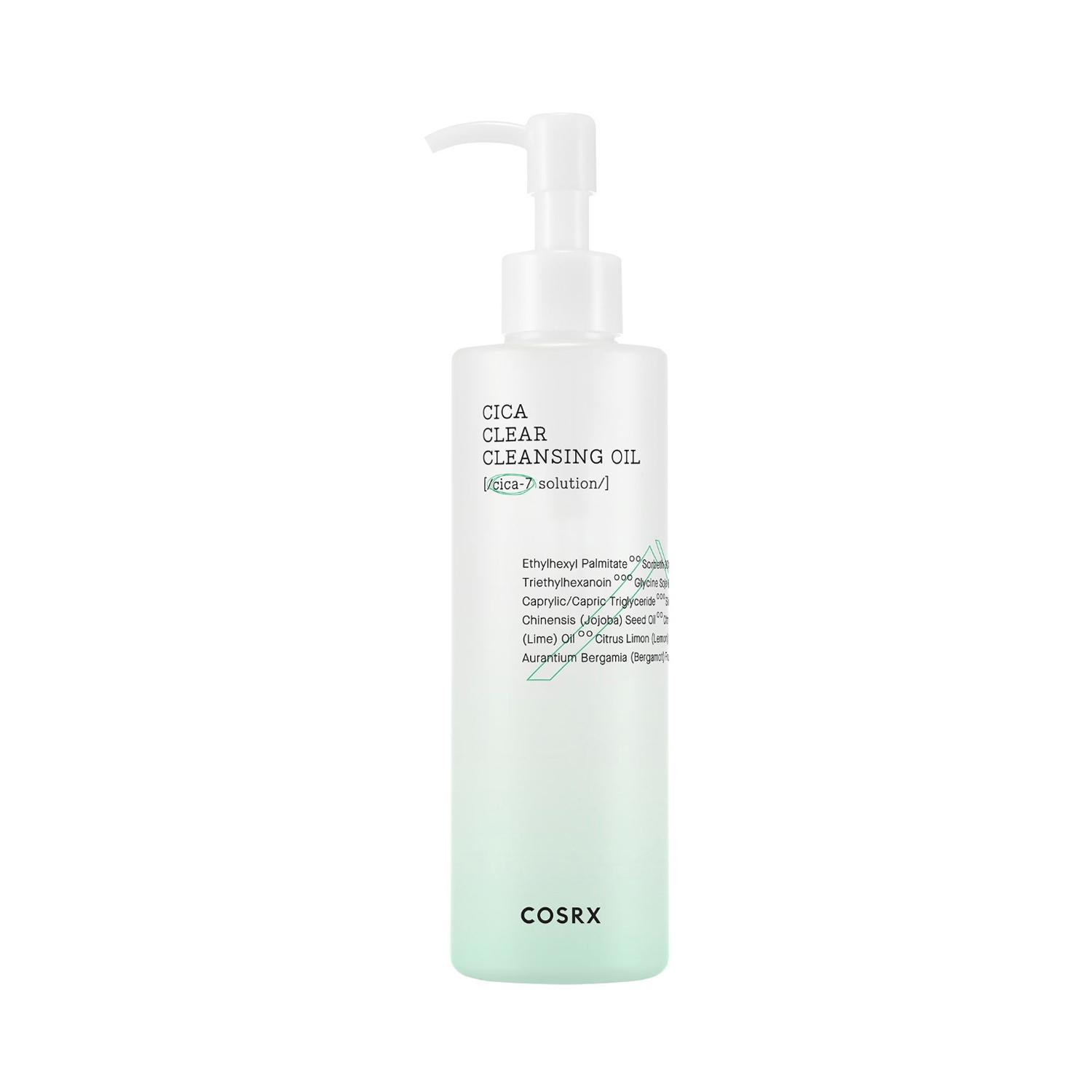 cosrx pure fit cica clear cleansing oil (200ml)