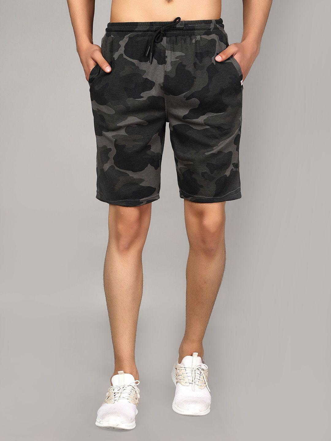 cot'n soft men camouflage printed cotton shorts