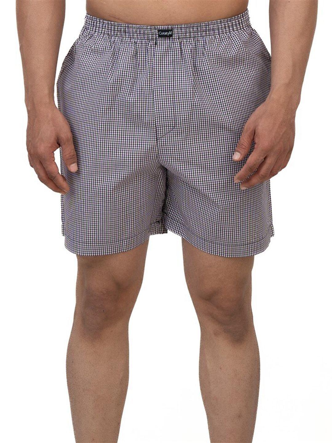 cotstyle-checked-pure-cotton-boxers