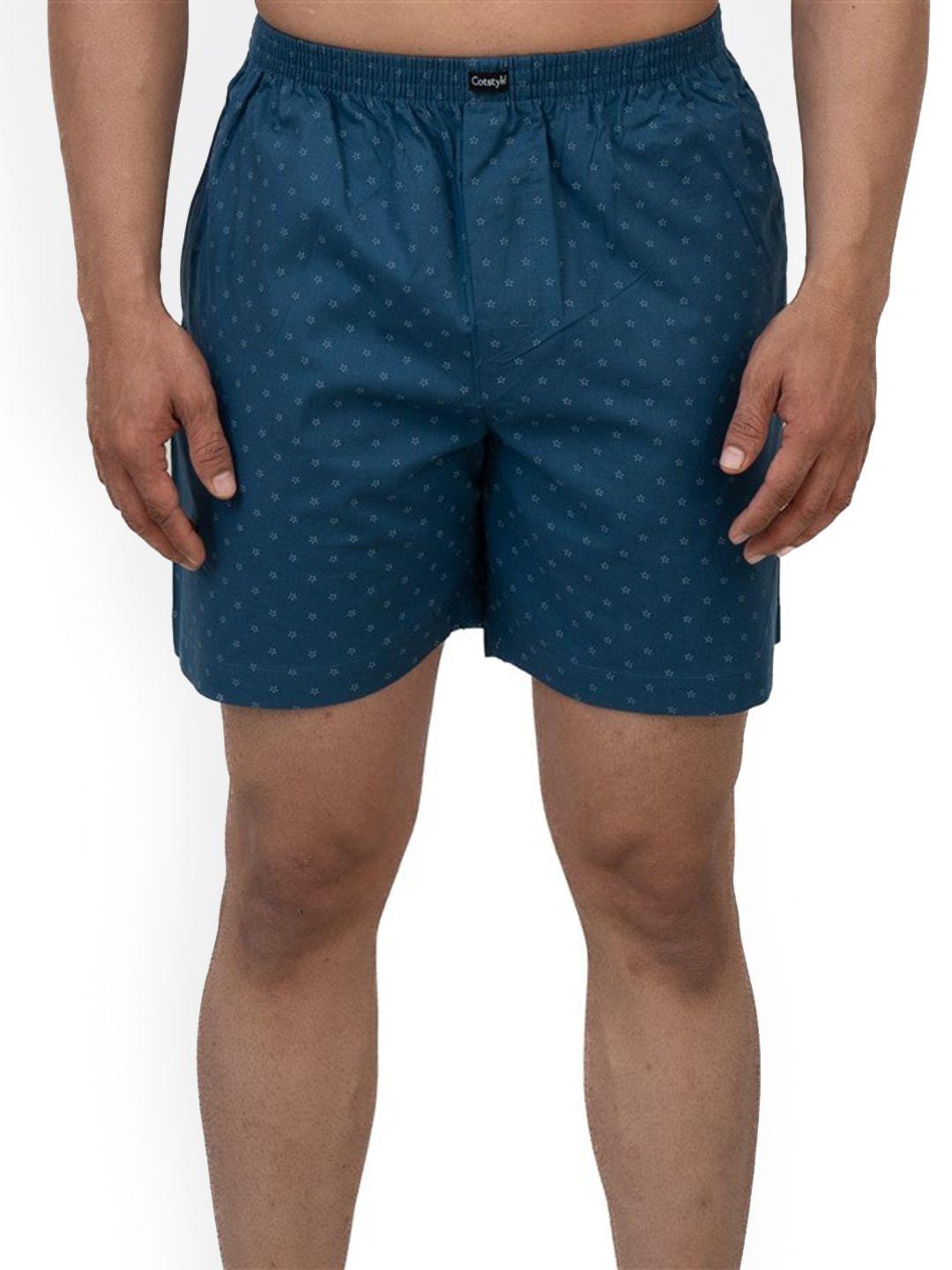 cotstyle printed pure cotton boxers