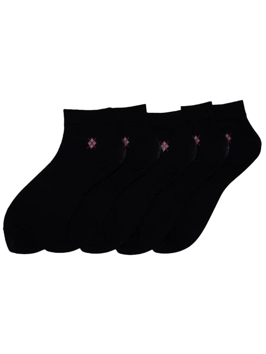 cotstyle men pack of 5 ankle-length socks