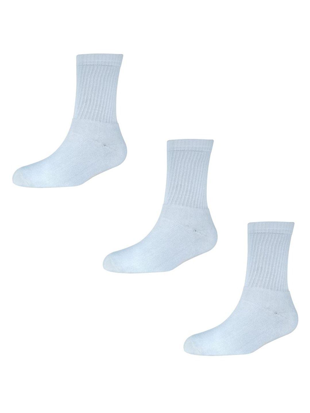 cotstyle pack of 3 terry ankle-length socks