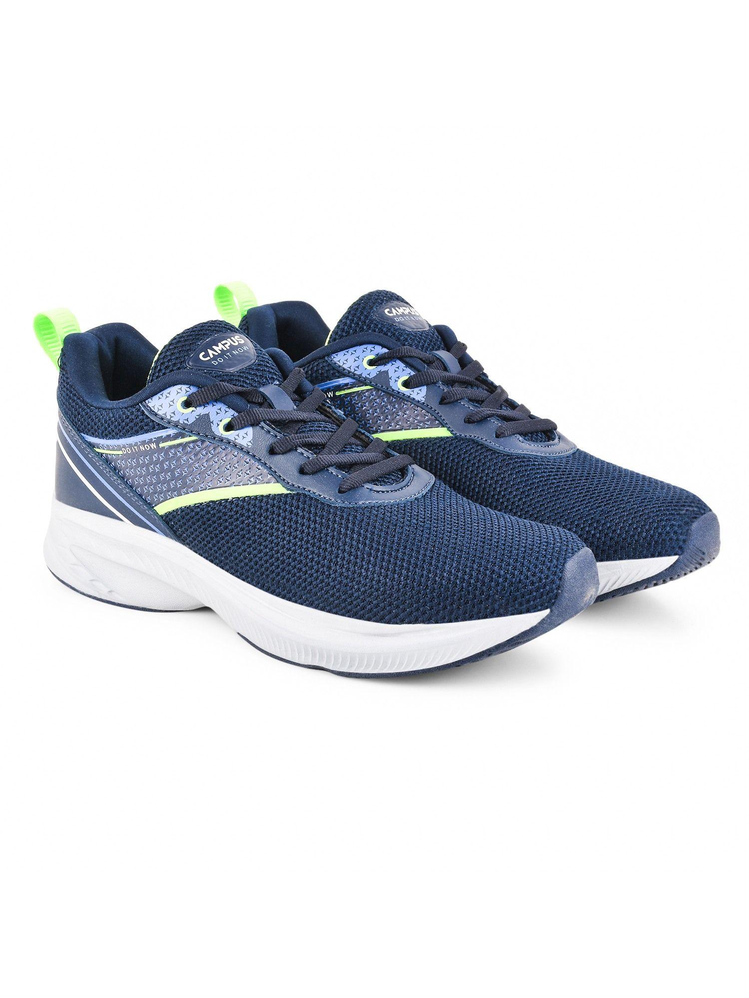 cottage navy blue men running shoes