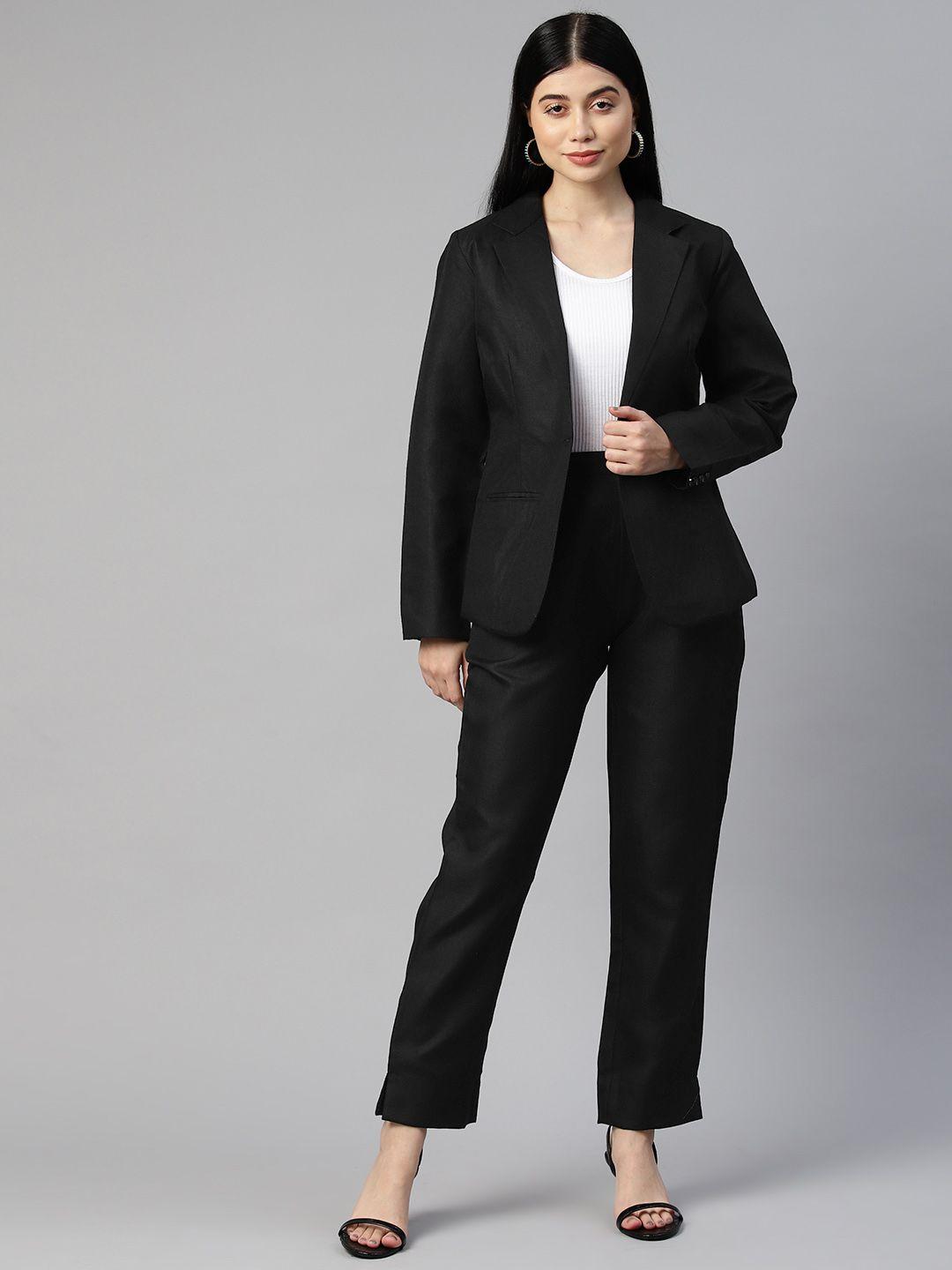 cottinfab women cotton blazers with trousers