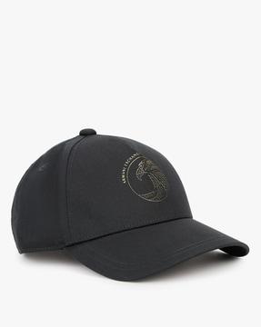 cotton baseball cap with logo