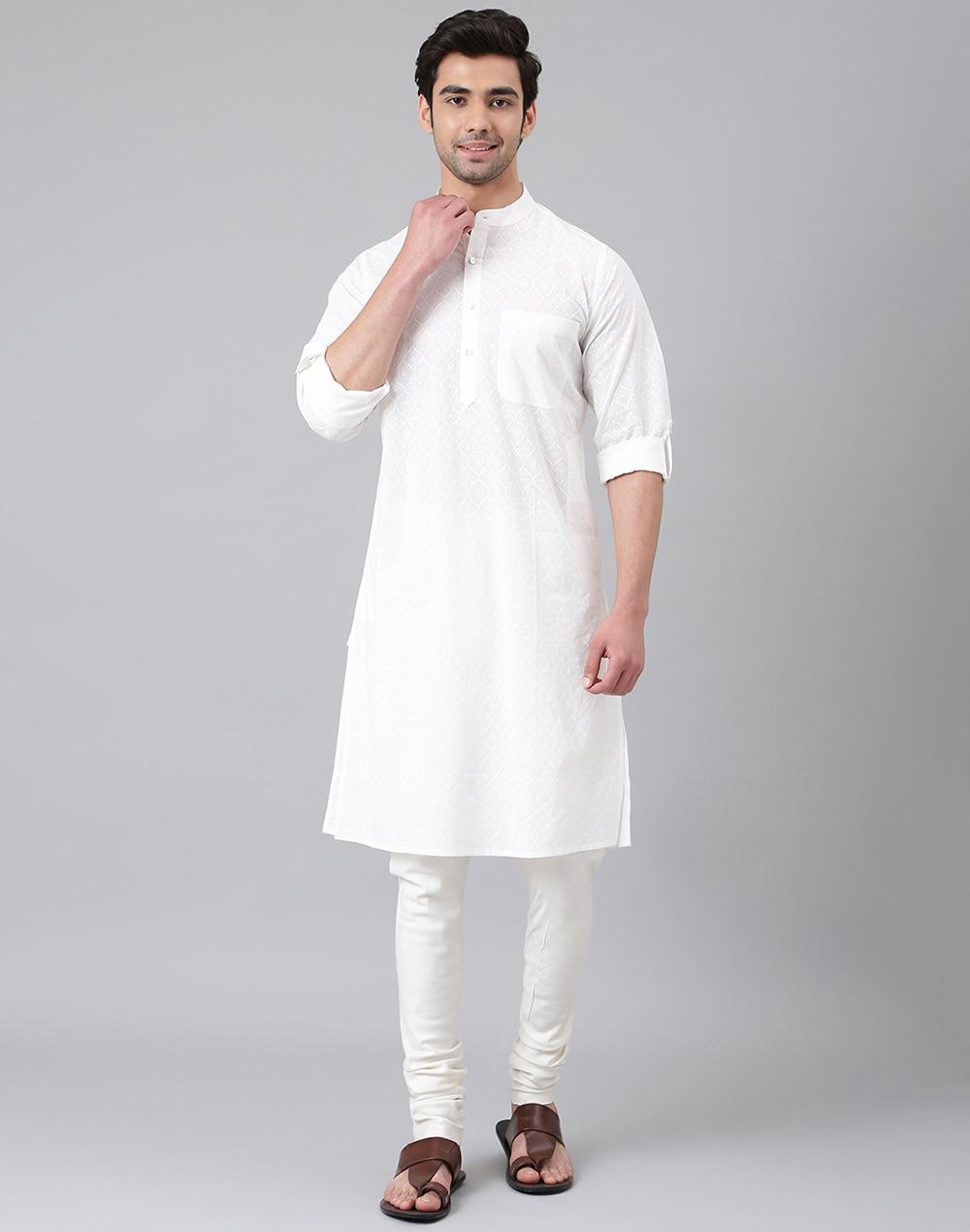 cotton cambric printed long kurta