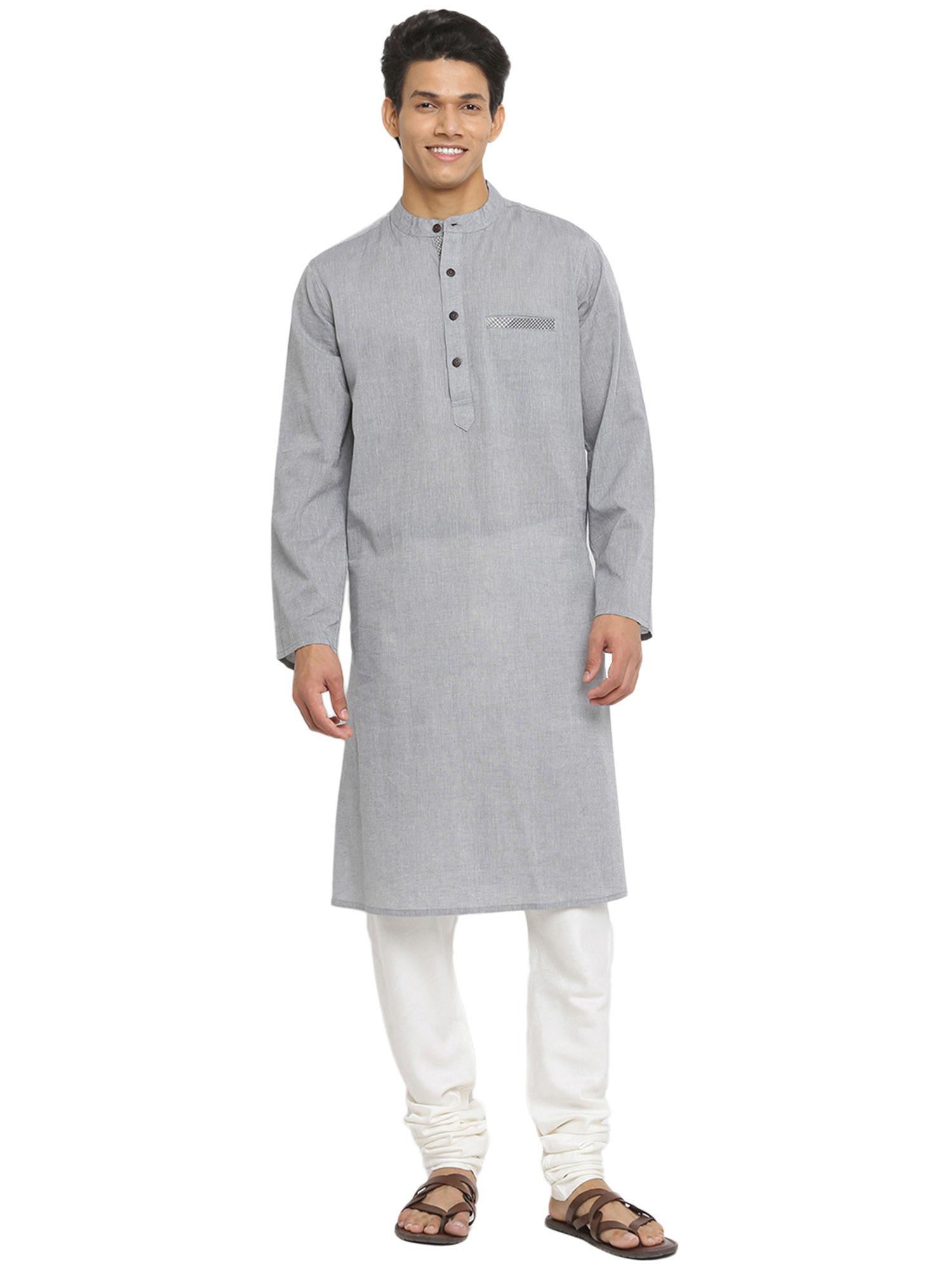 cotton comfort fit long kurta