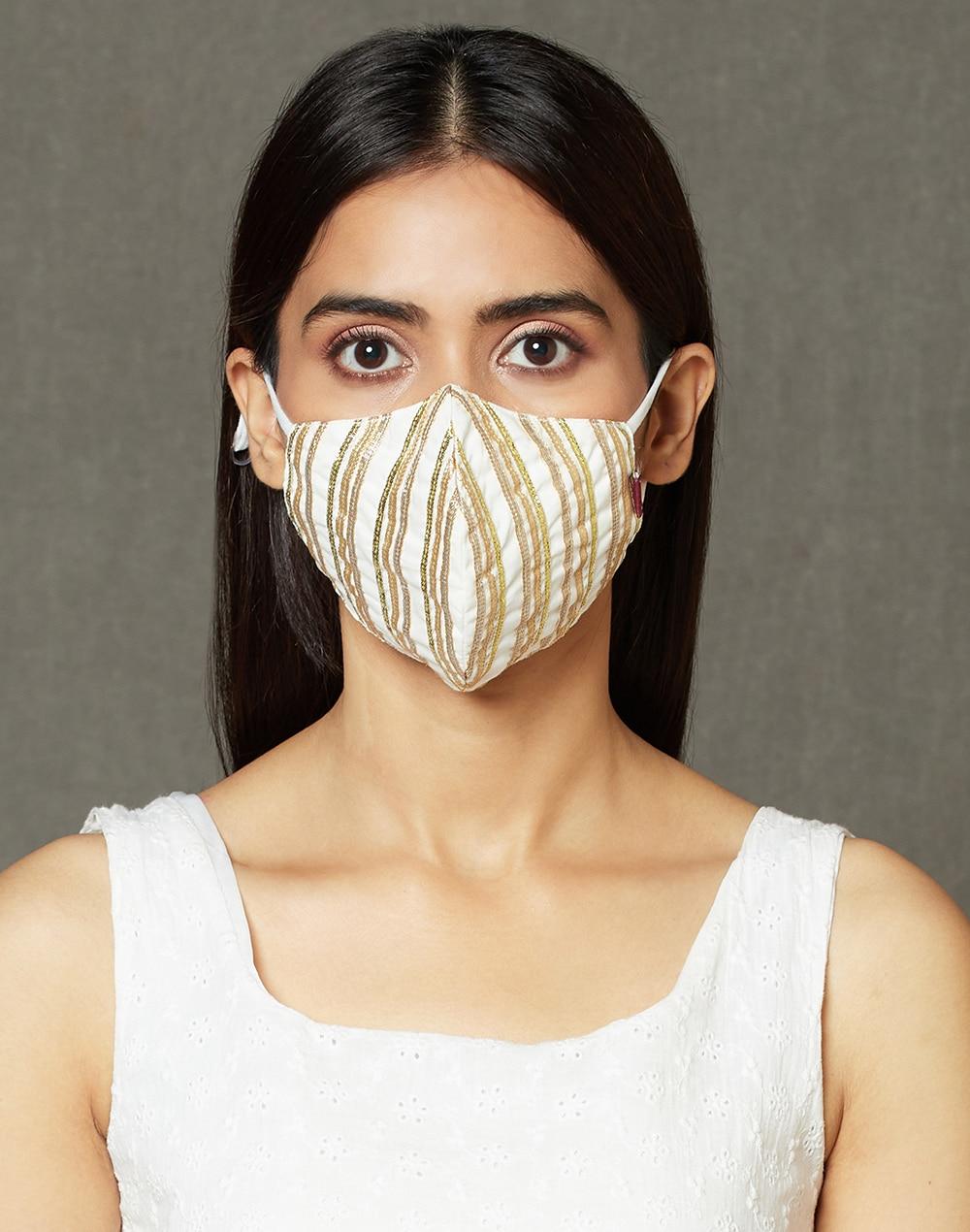 cotton crescent non surgical face mask