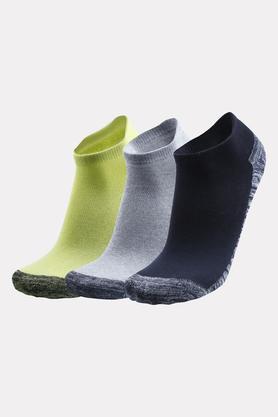 cotton nylon knitted casual wear mens ankle socks - multi