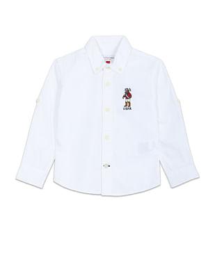 cotton oxford mascot shirt