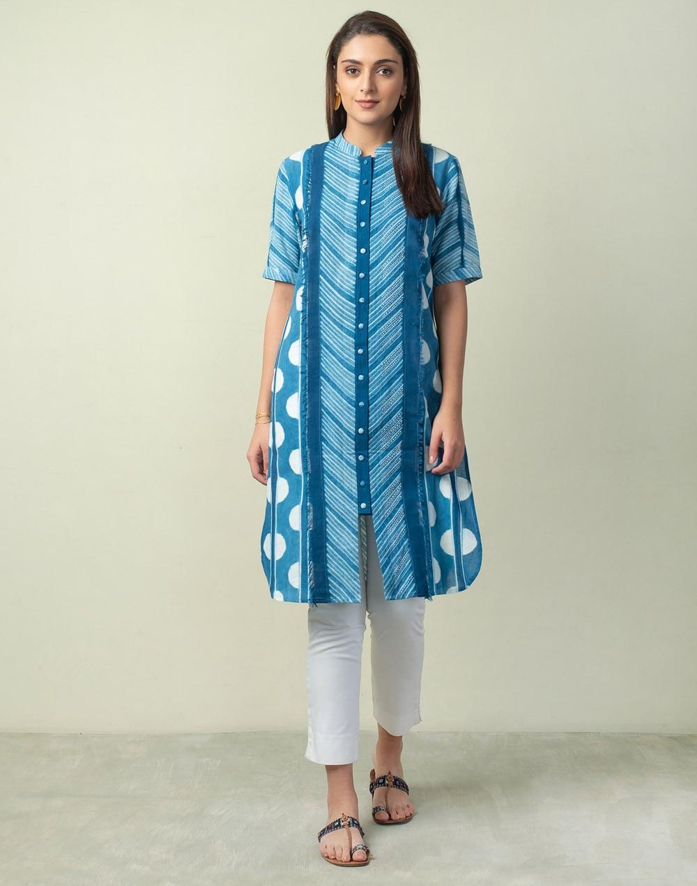 cotton tie and dye tunic