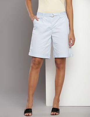 cotton twill chino shorts