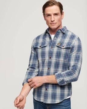 cotton-worker-check-shirt