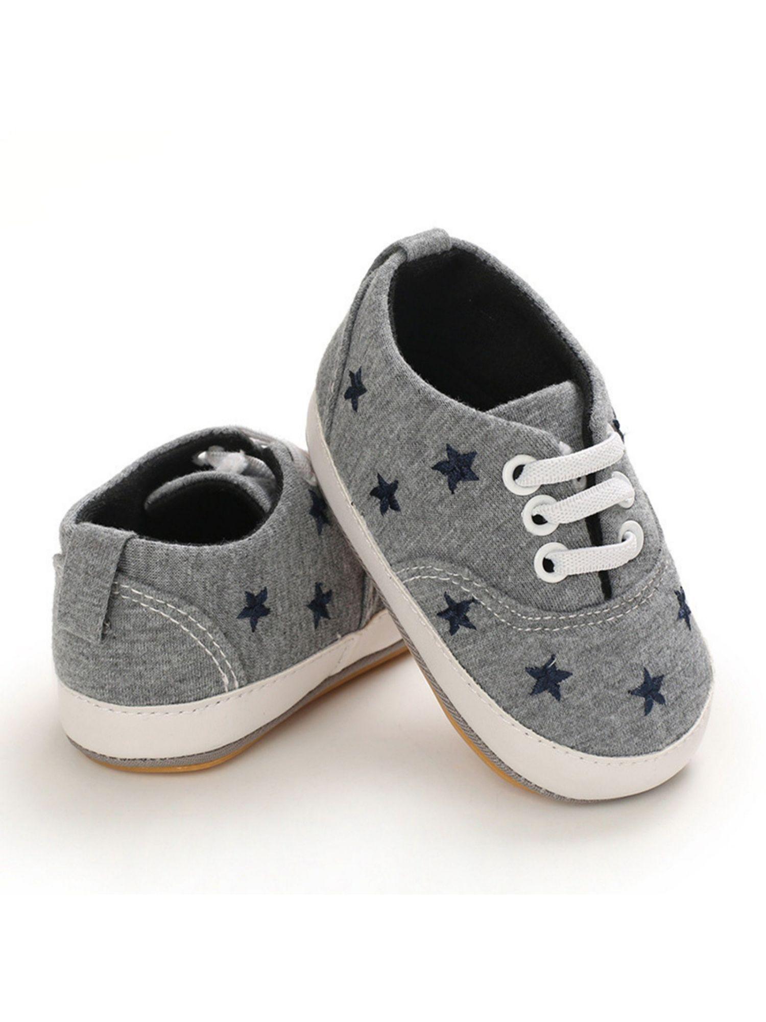 cotton anti-slip casual shoes grey