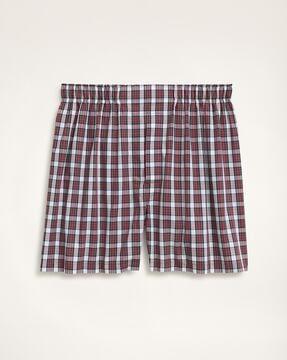 cotton bc tartan boxers