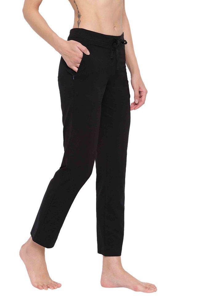 cotton blend activewear womens track pants