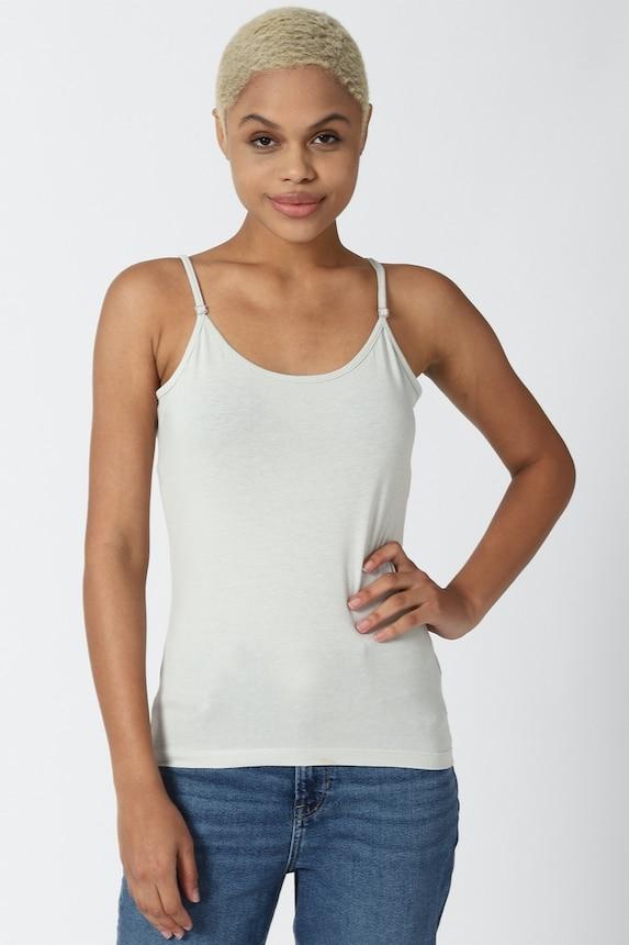 cotton-blend cami