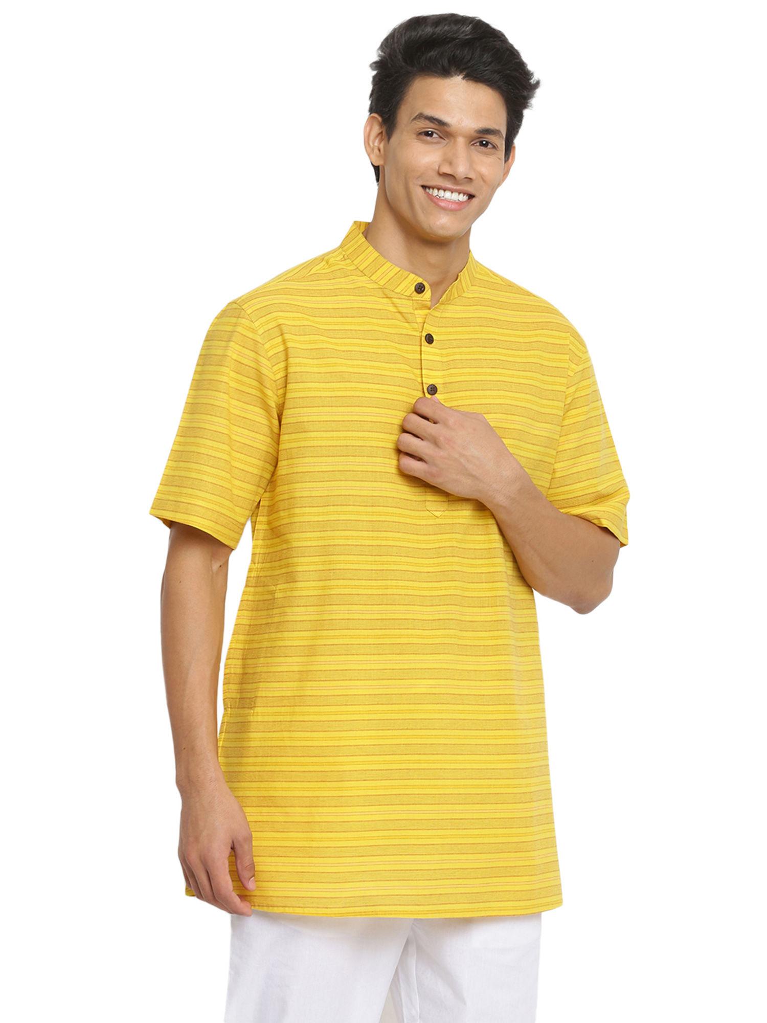 cotton comfort fit short kurta