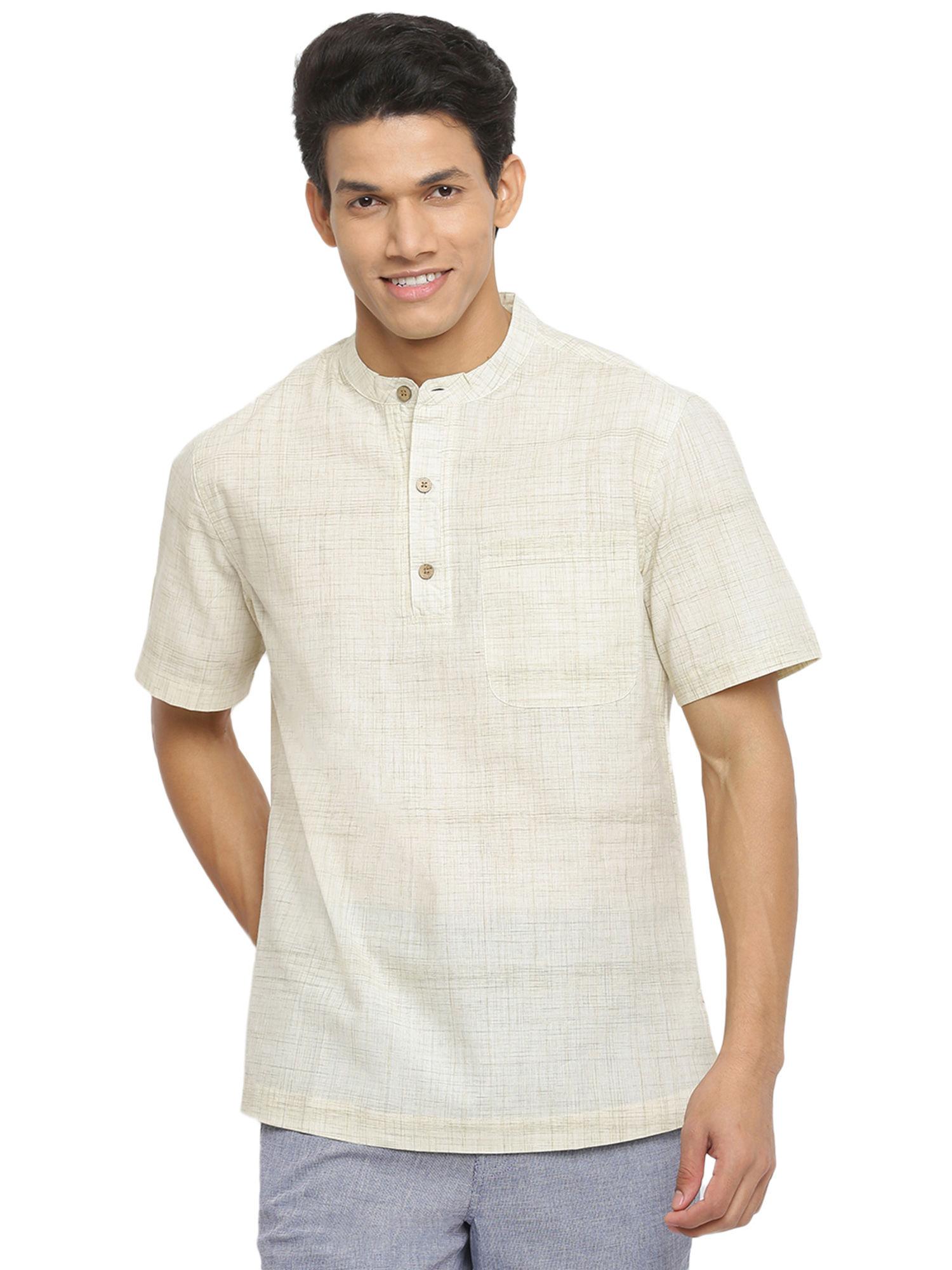 cotton comfort fit super short kurta