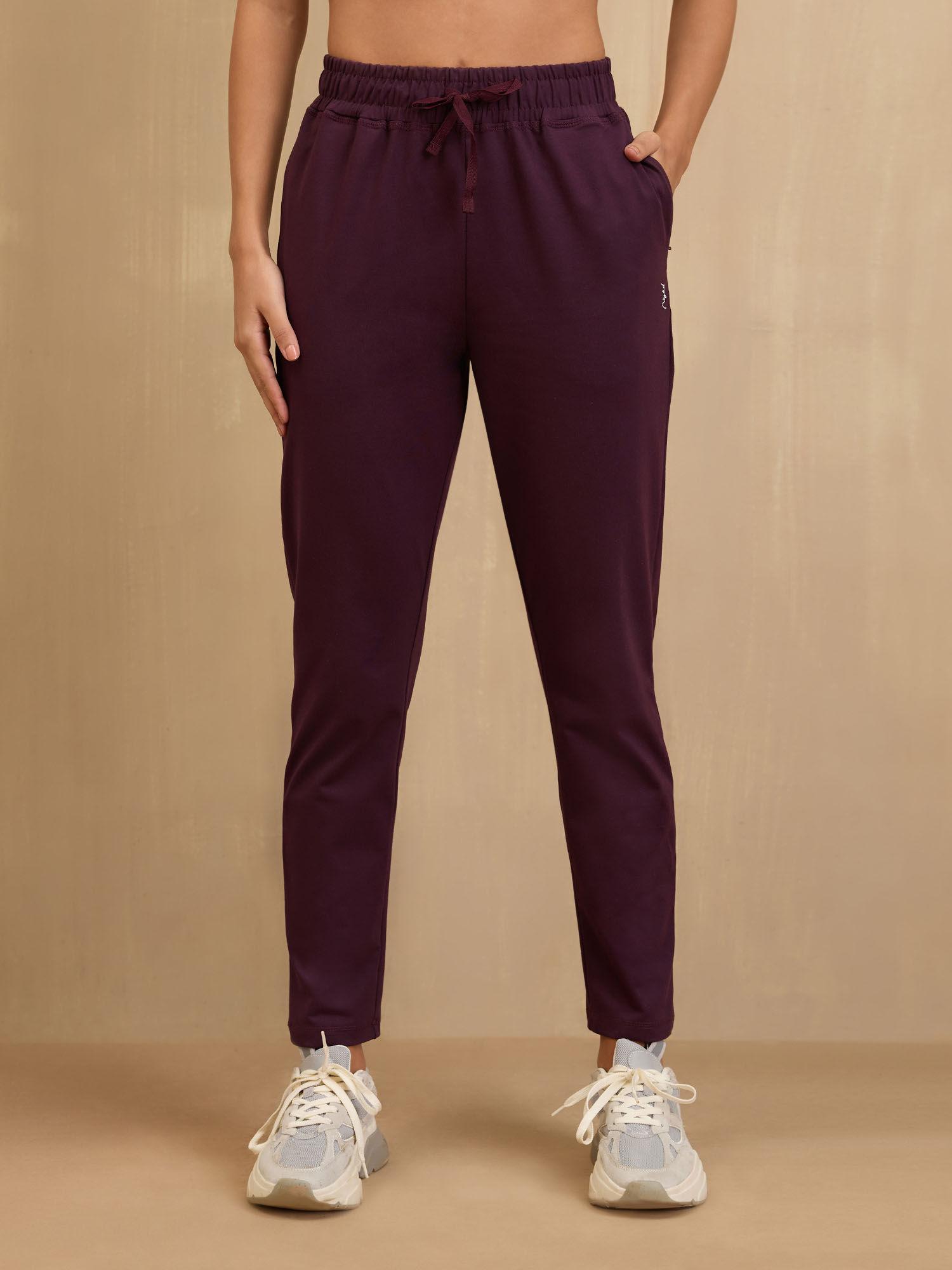 cotton comfort pants -nyat502-grape