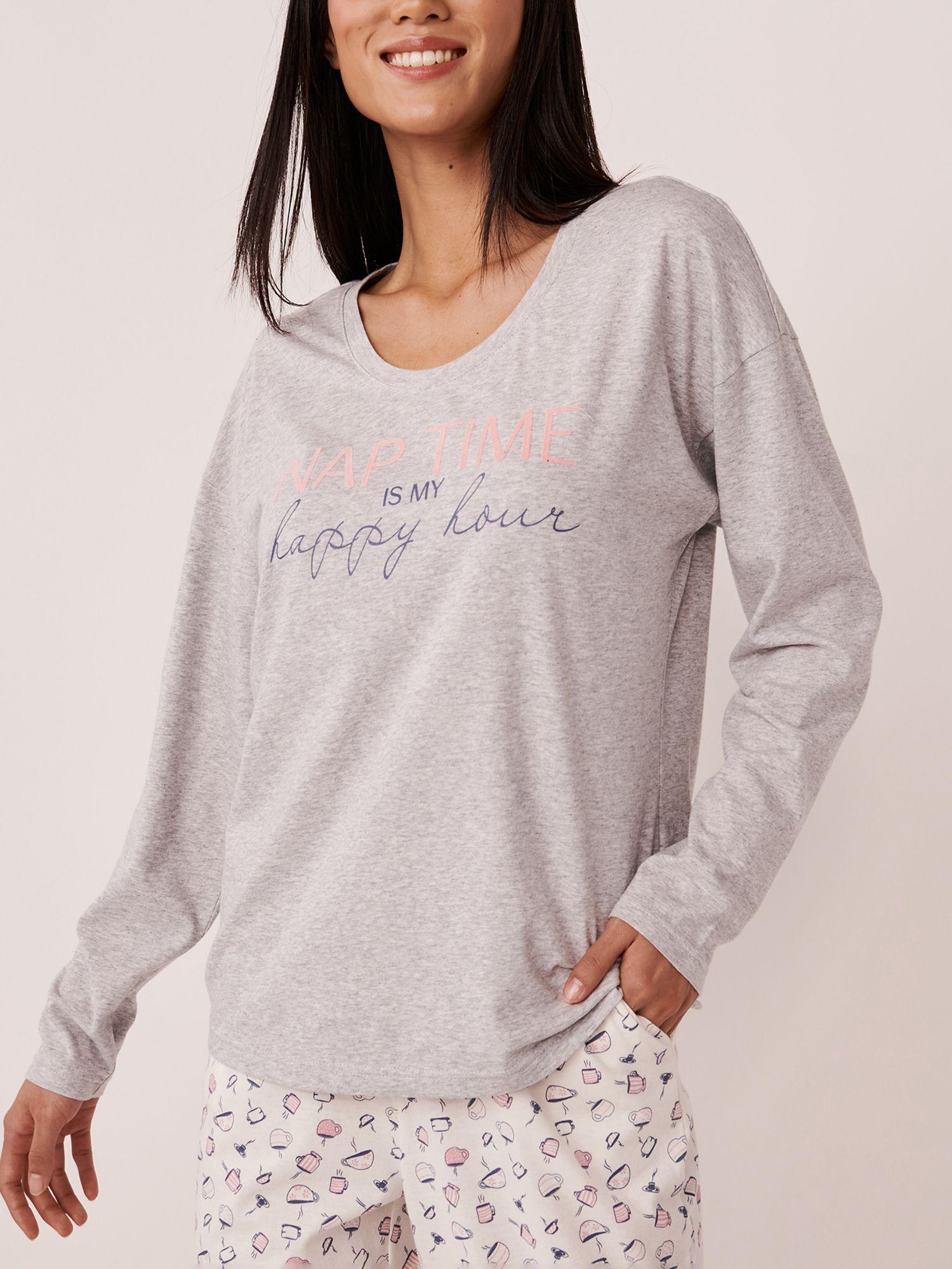 cotton crew neck long sleeve shirt