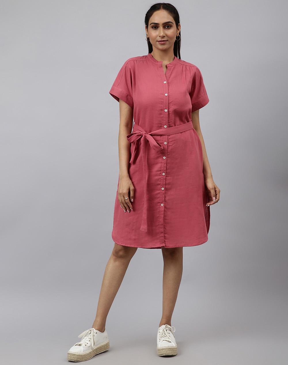 cotton double gauze dress