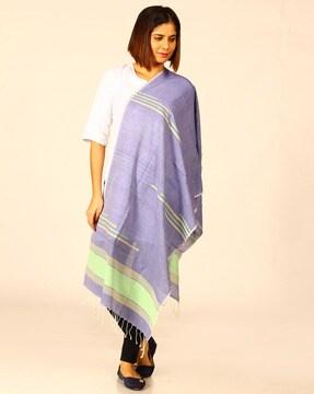 cotton handloom jamdani stole