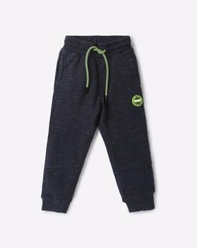 cotton joggers with insert pockets